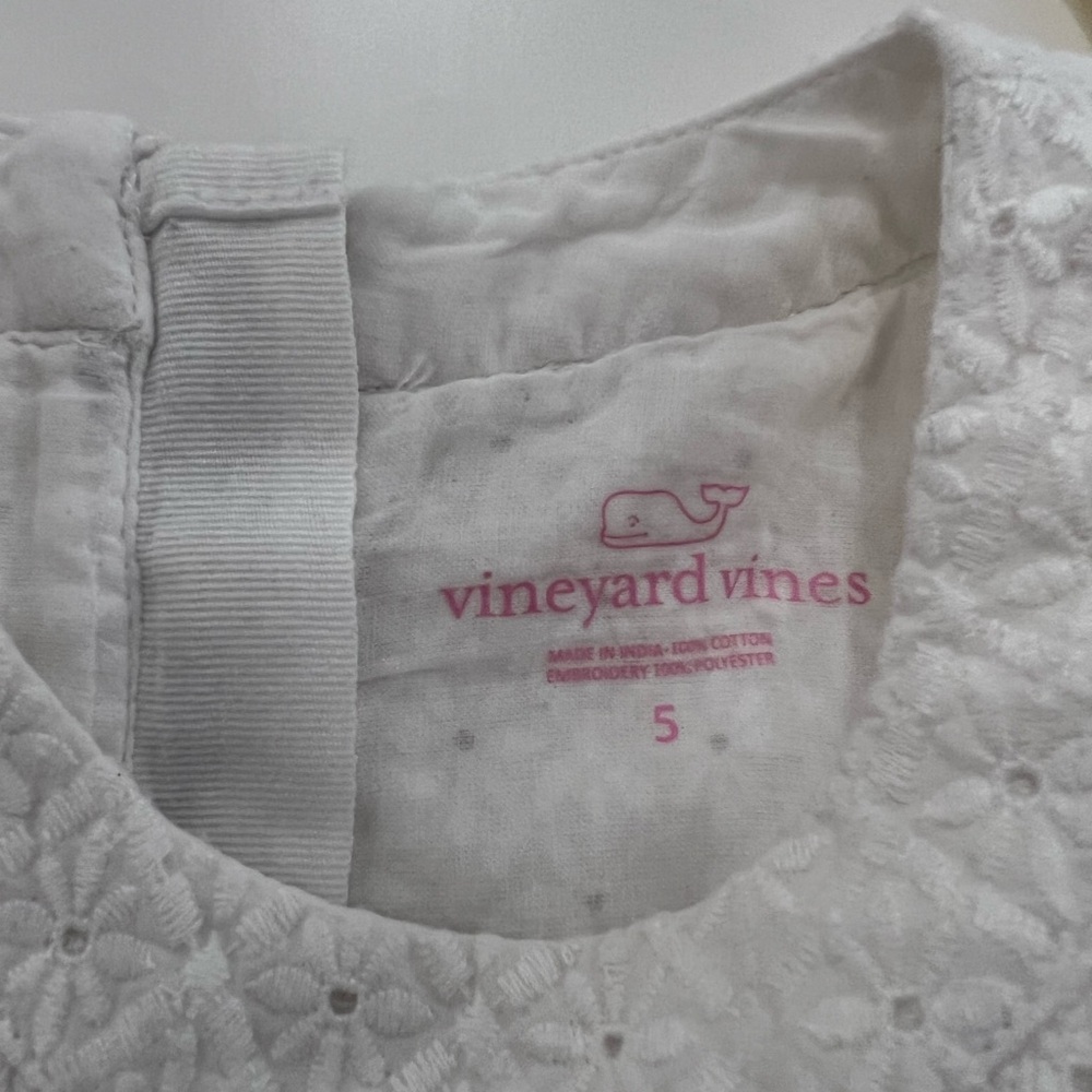 Bundle of Hanna Andersson and Vineyard Vines girls dresses - size 5 EUC - Picture 3 of 8